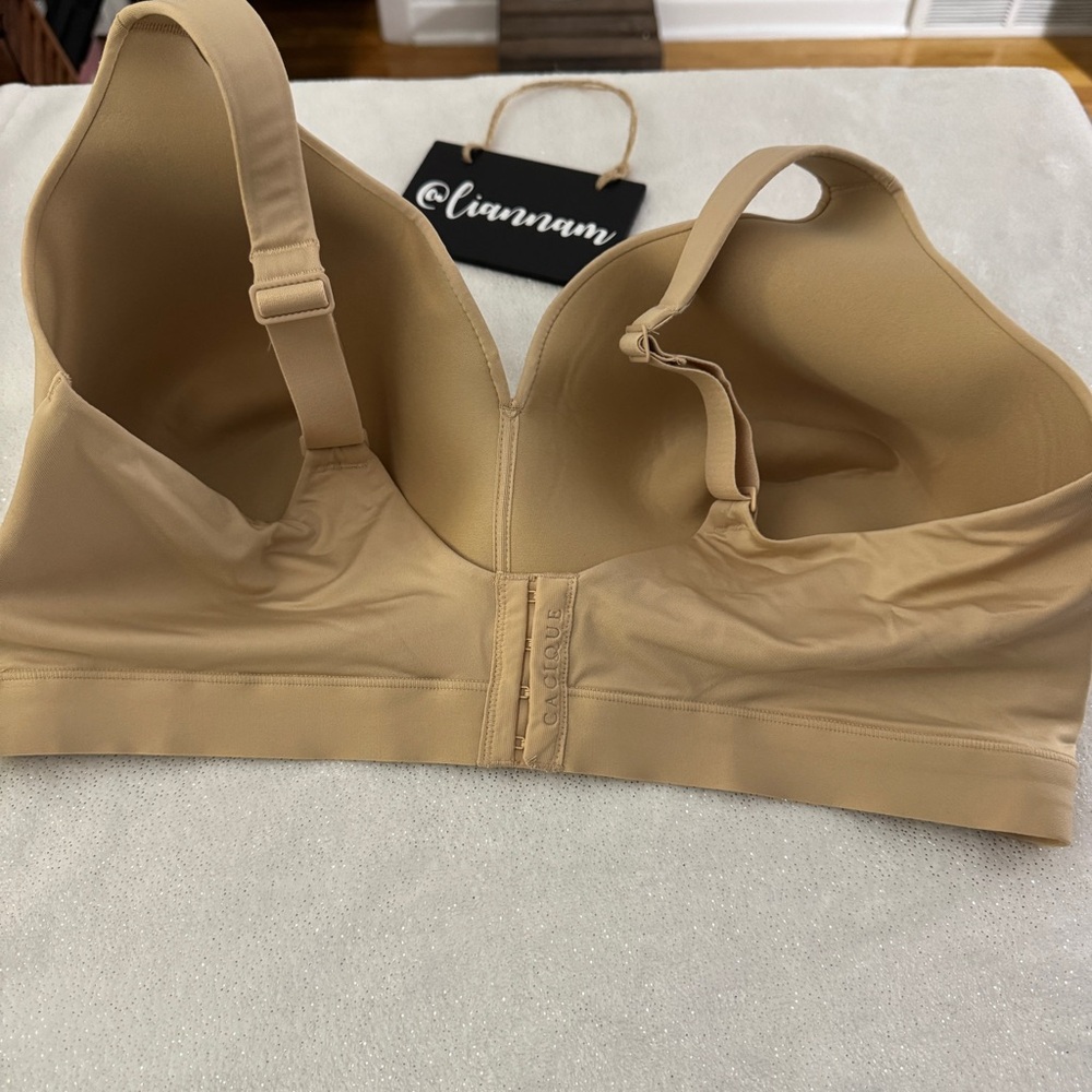 CACIQUE Lane Bryant Set of 2 Comfort Bliss Lightly Lined No-Wire Bras - Picture 9 of 12